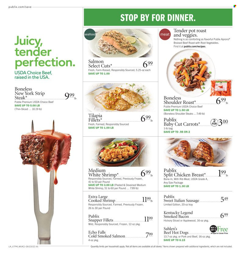 Publix ad - 06/23/2022 - 06/29/2022. Page 4