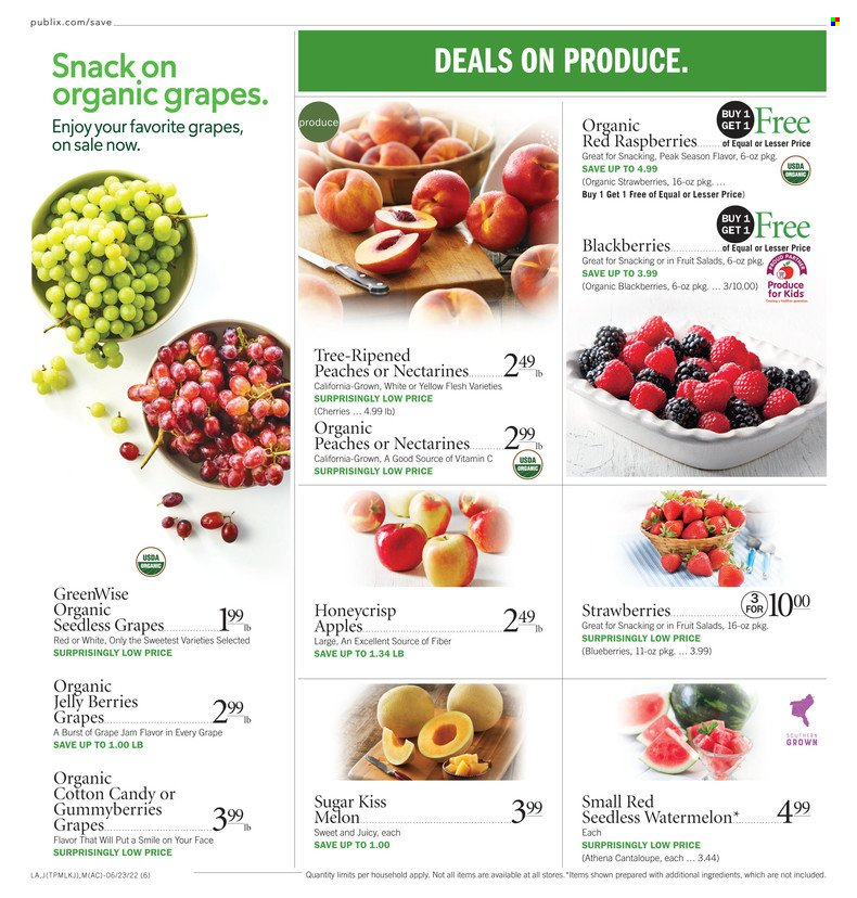 Publix ad - 06/23/2022 - 06/29/2022. Page 6