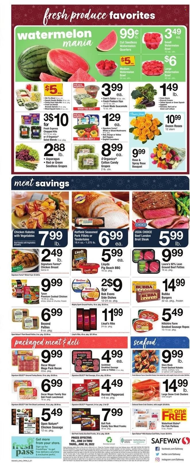 Safeway ad - 06/24/2022 - 06/30/2022. Page 6