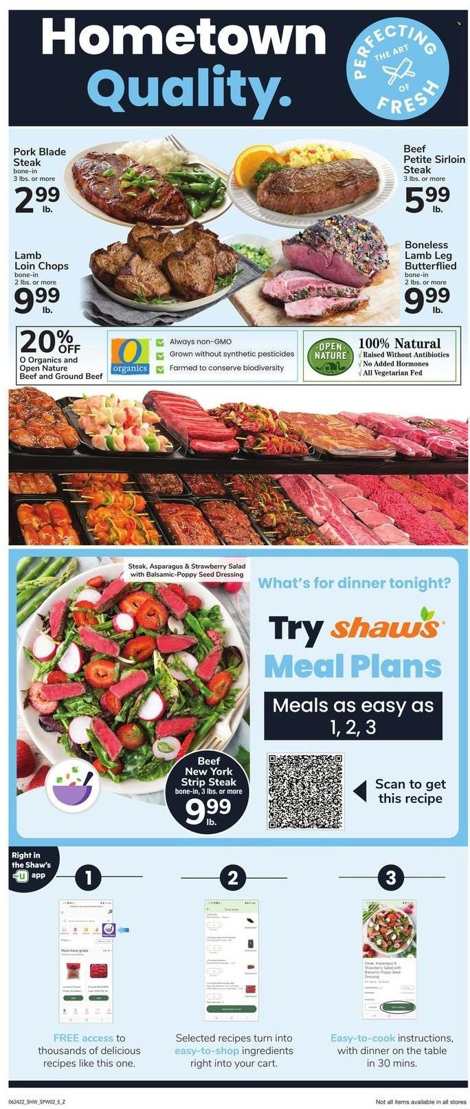 Shaw’s ad - 06/24/2022 - 06/30/2022. Page 6