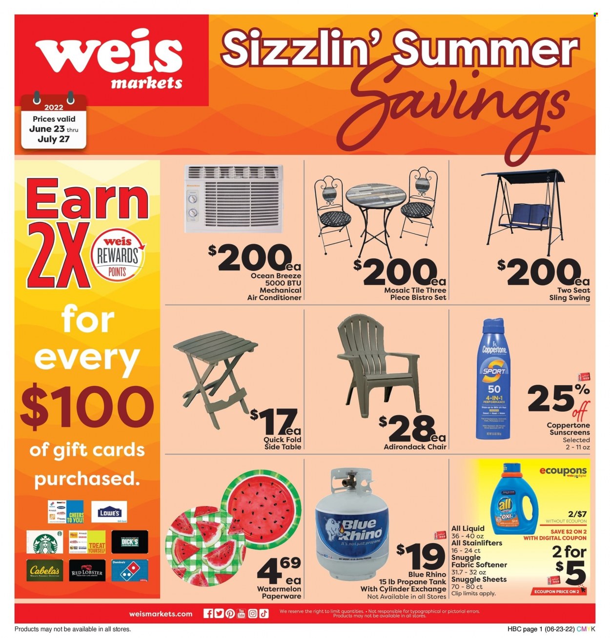 Weis ad - 06/23/2022 - 07/27/2022. Page 1