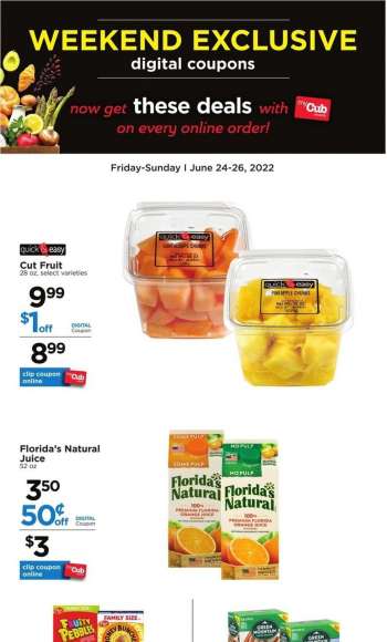 Cub Foods Flyer - 06/24/2022 - 06/26/2022.