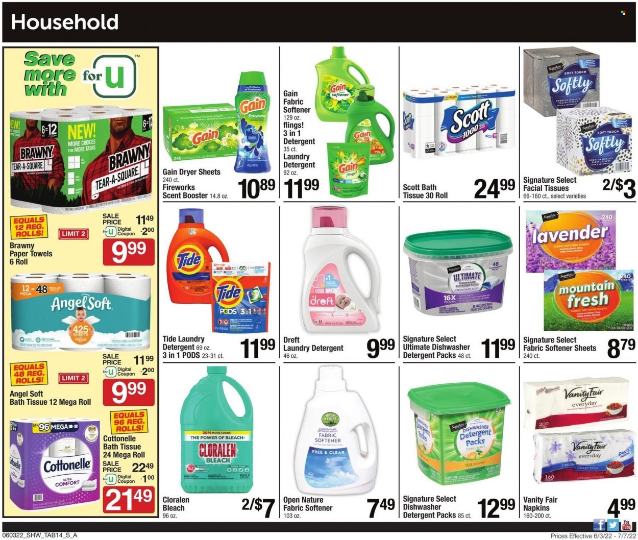 Shaw’s ad - 06/03/2022 - 07/07/2022. Page 14