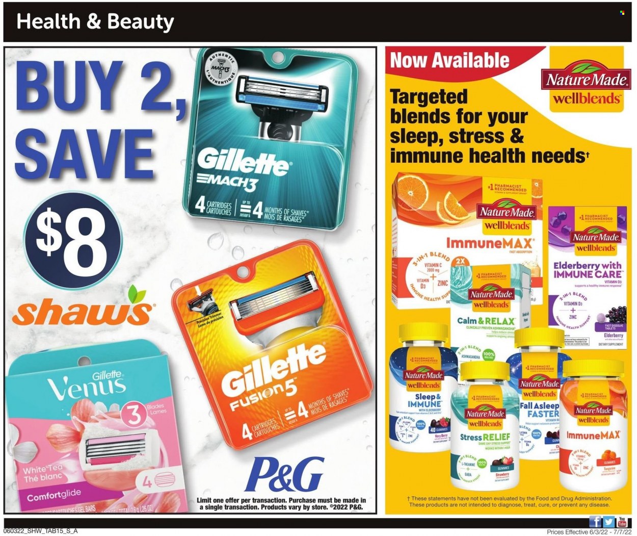 Shaw’s ad - 06/03/2022 - 07/07/2022. Page 15