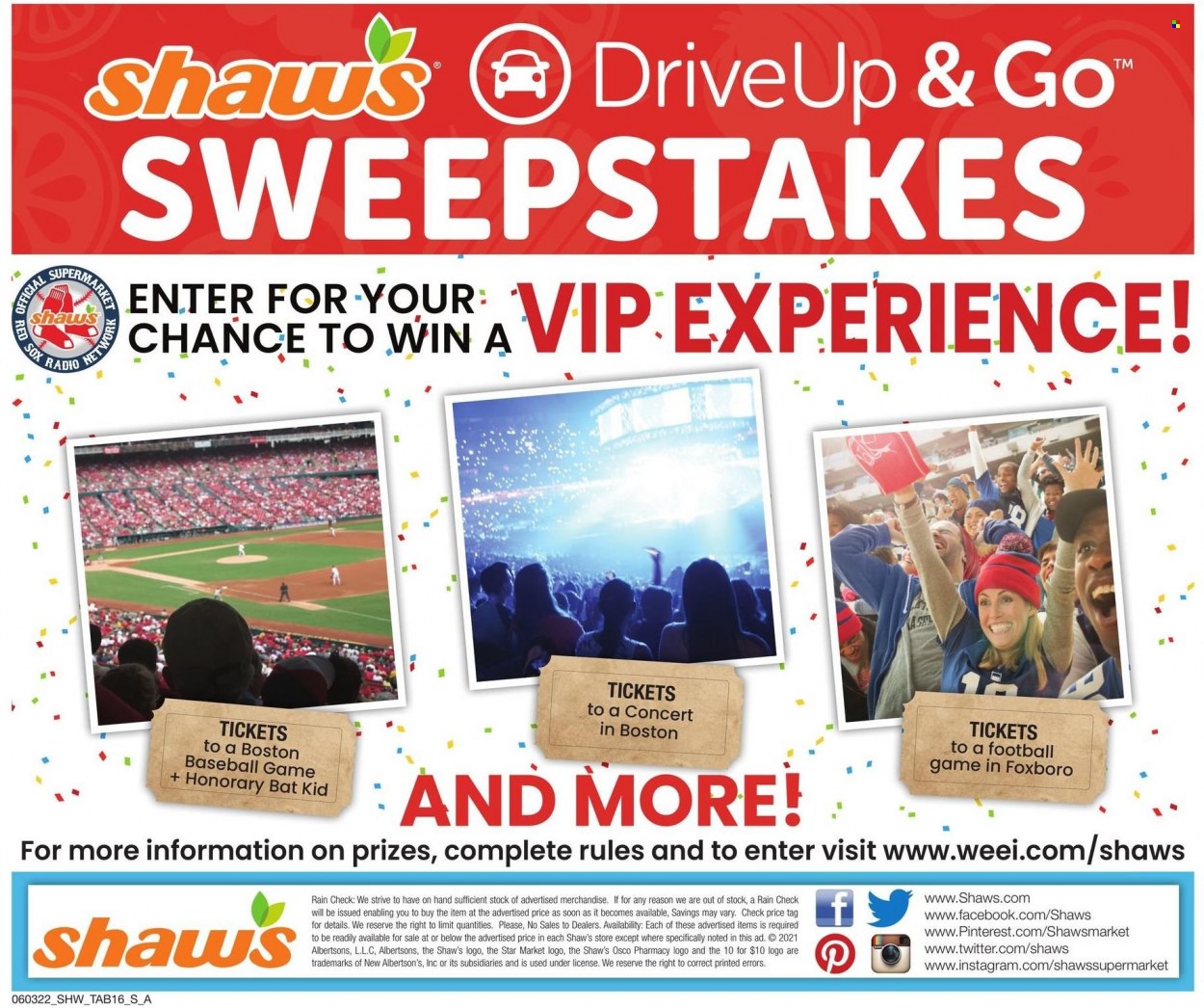Shaw’s ad - 06/03/2022 - 07/07/2022. Page 16