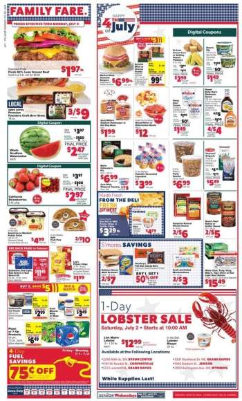 Family Fare Flyer - 06/26/2022 - 07/04/2022.