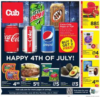 Cub Foods Flyer - 06/26/2022 - 07/04/2022.