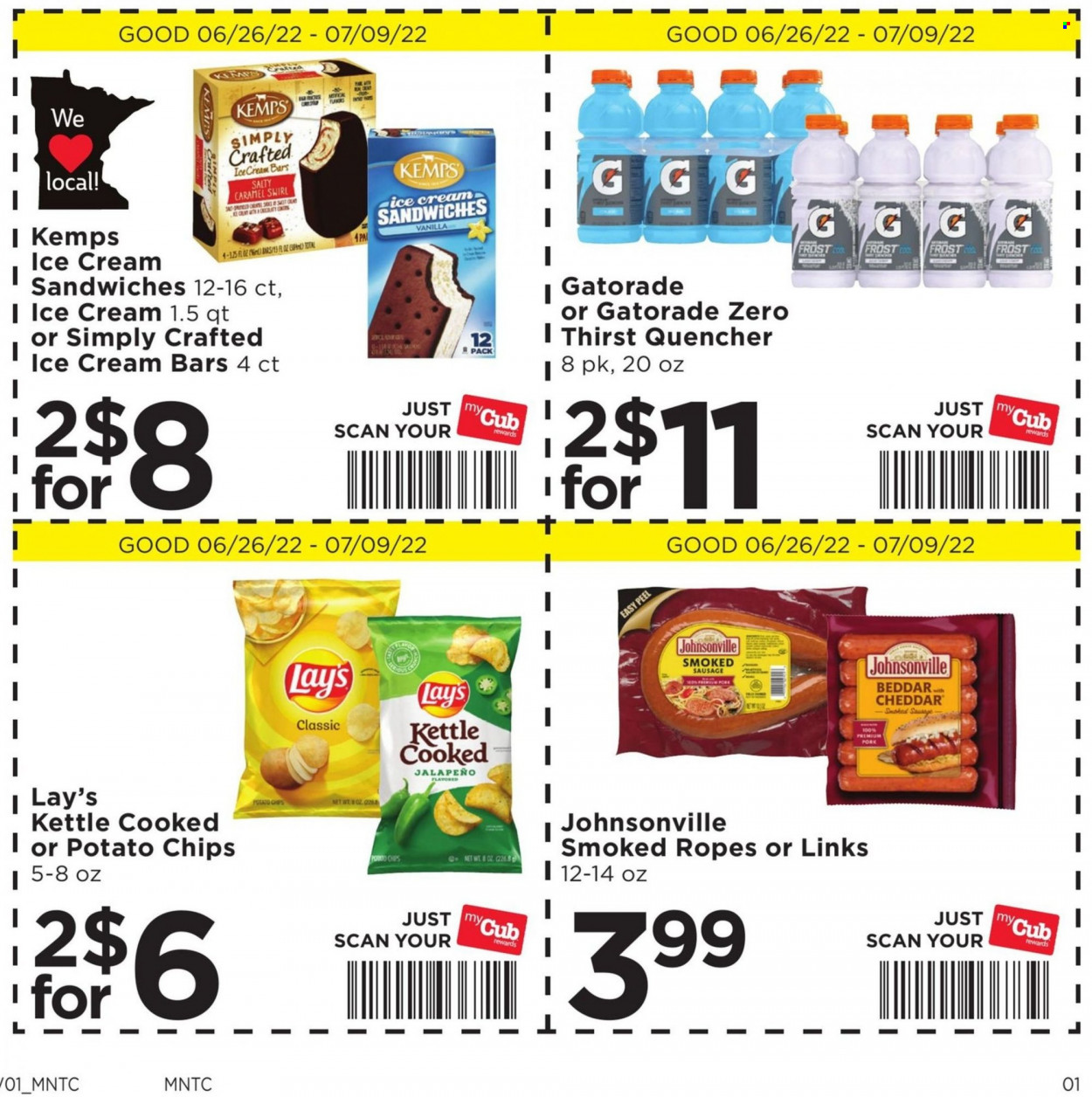 Cub Foods ad - 06/26/2022 - 07/09/2022. Page 2