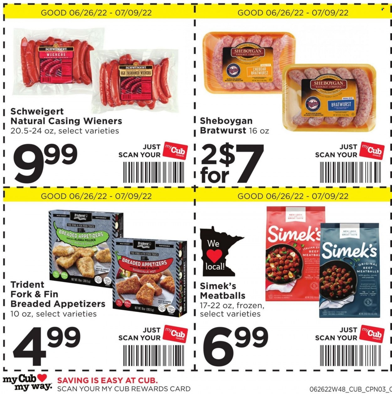 Cub Foods ad - 06/26/2022 - 07/09/2022. Page 4