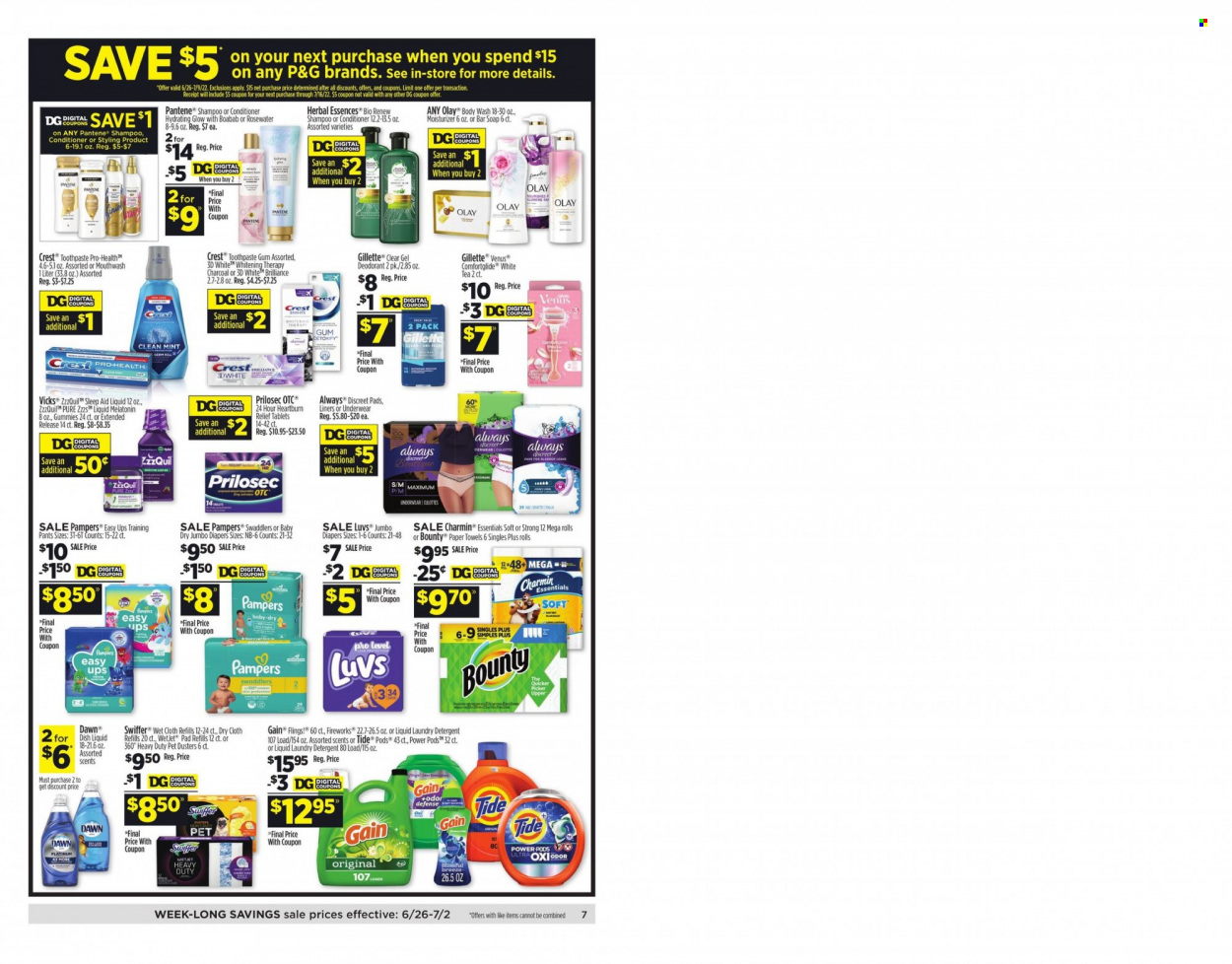 Dollar General ad - 06/26/2022 - 07/02/2022. Page 7