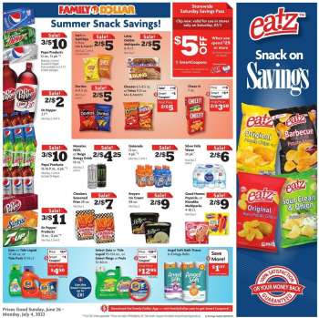 Family Dollar Flyer - 06/26/2022 - 07/04/2022.
