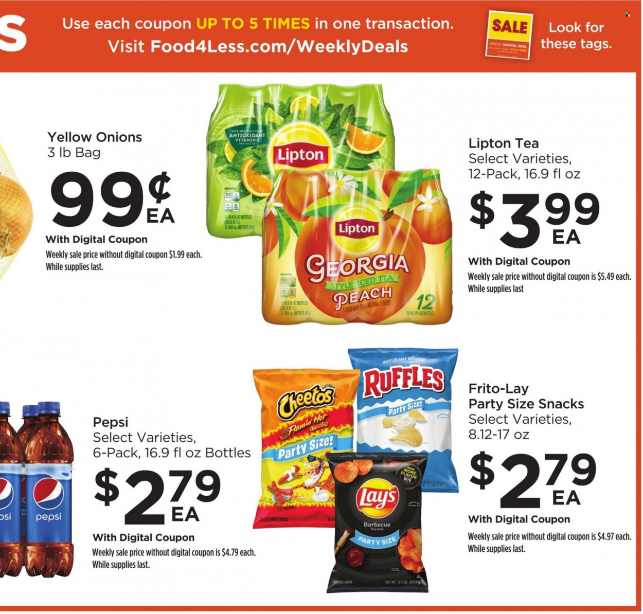 Food 4 Less ad - 06/29/2022 - 07/05/2022. Page 7