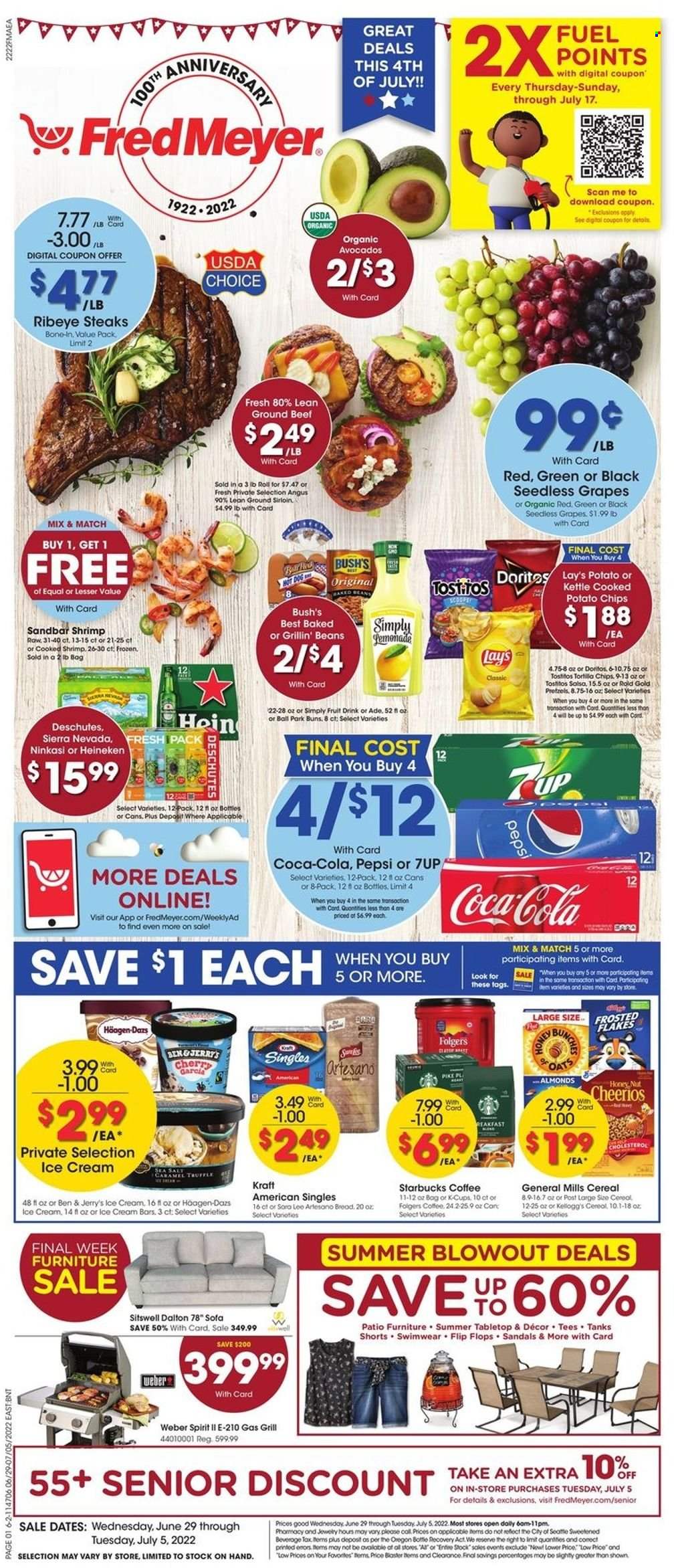 Fred Meyer ad - 06/29/2022 - 07/05/2022. Page 1