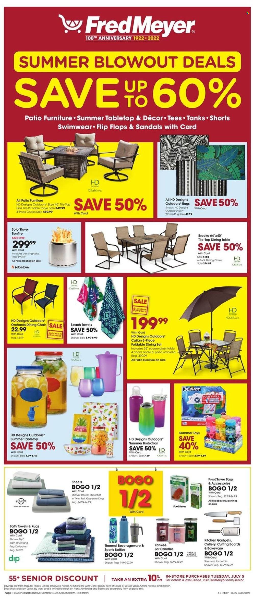 Fred Meyer ad - 06/29/2022 - 07/05/2022. Page 1