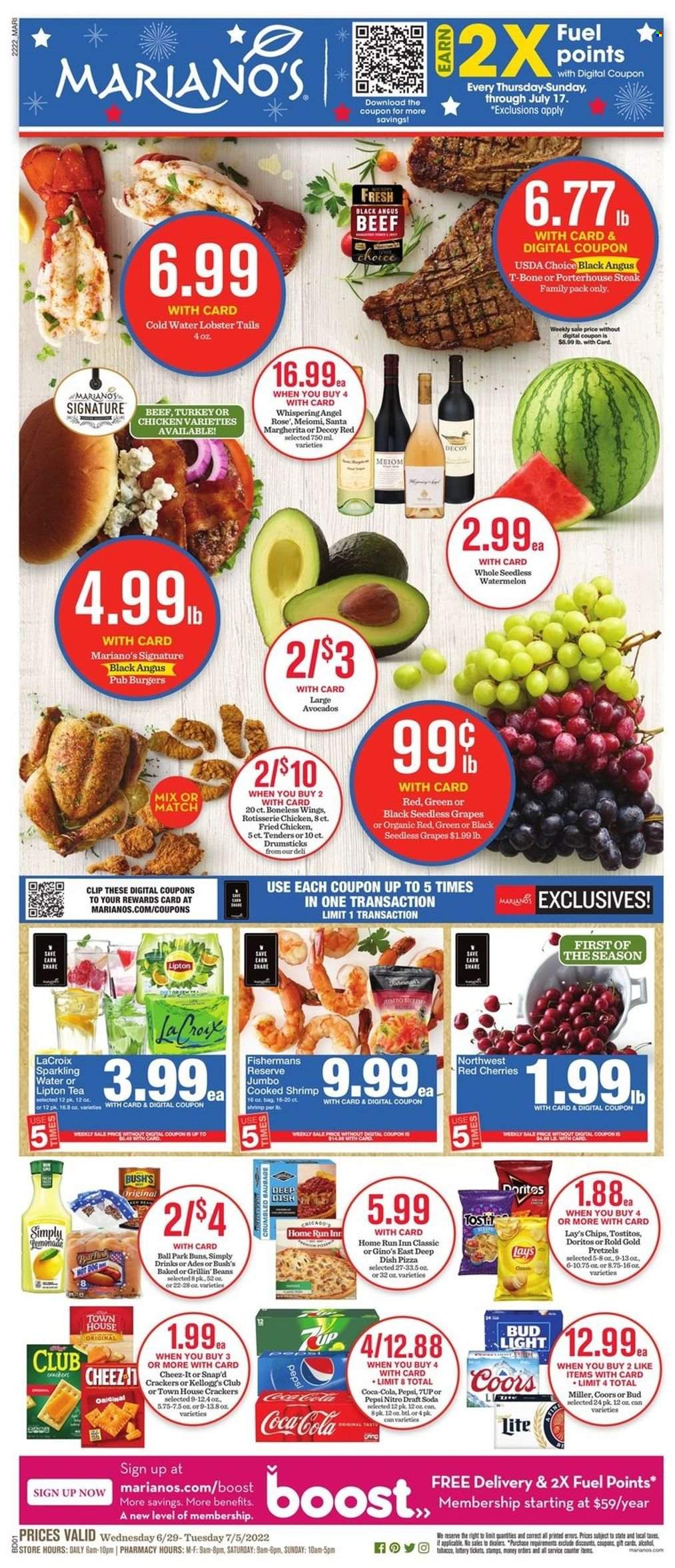 Mariano’s ad - 06/29/2022 - 07/05/2022. Page 1