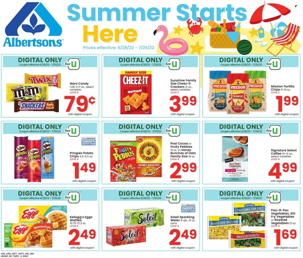 Albertsons ad - 06/28/2022 - 07/25/2022. Page 1