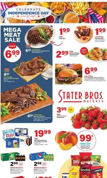 Stater Bros. Flyer - 06/29/2022 - 07/05/2022.