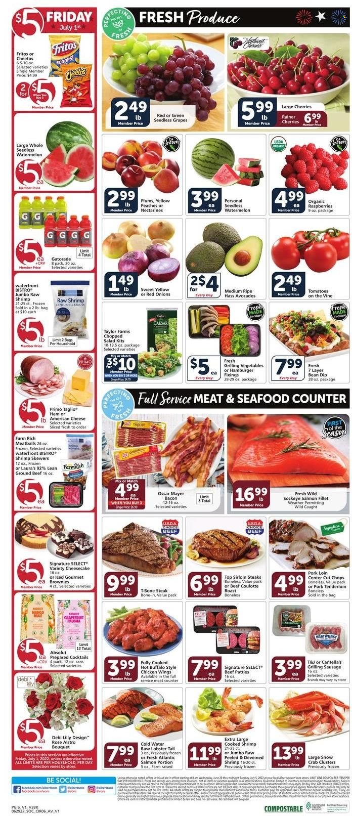 Vons ad - 06/29/2022 - 07/05/2022. Page 6