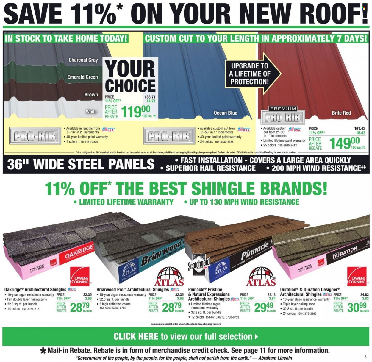 Menards ad - 06/30/2022 - 07/10/2022. Page 6