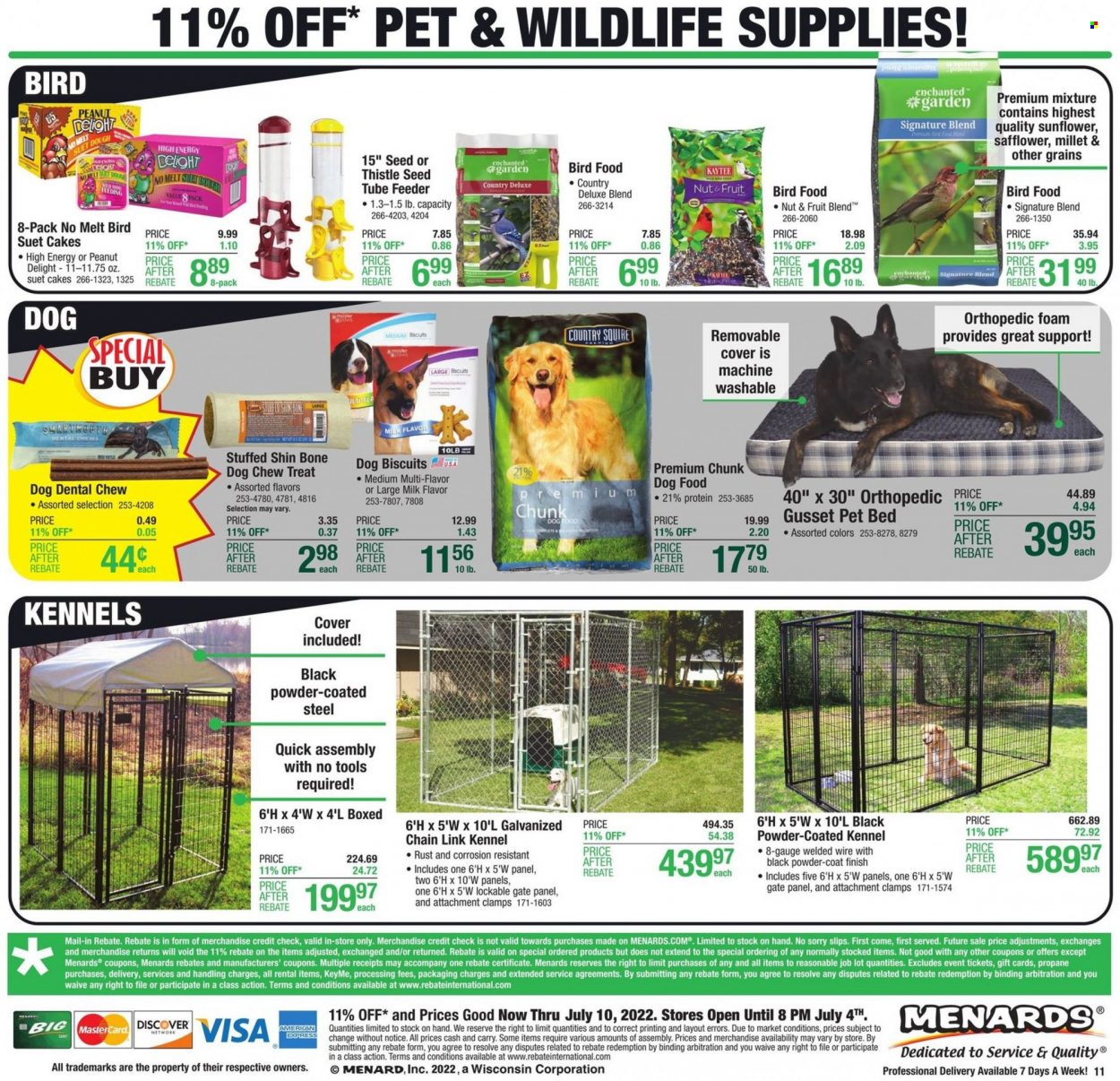 Menards ad - 06/30/2022 - 07/10/2022. Page 14