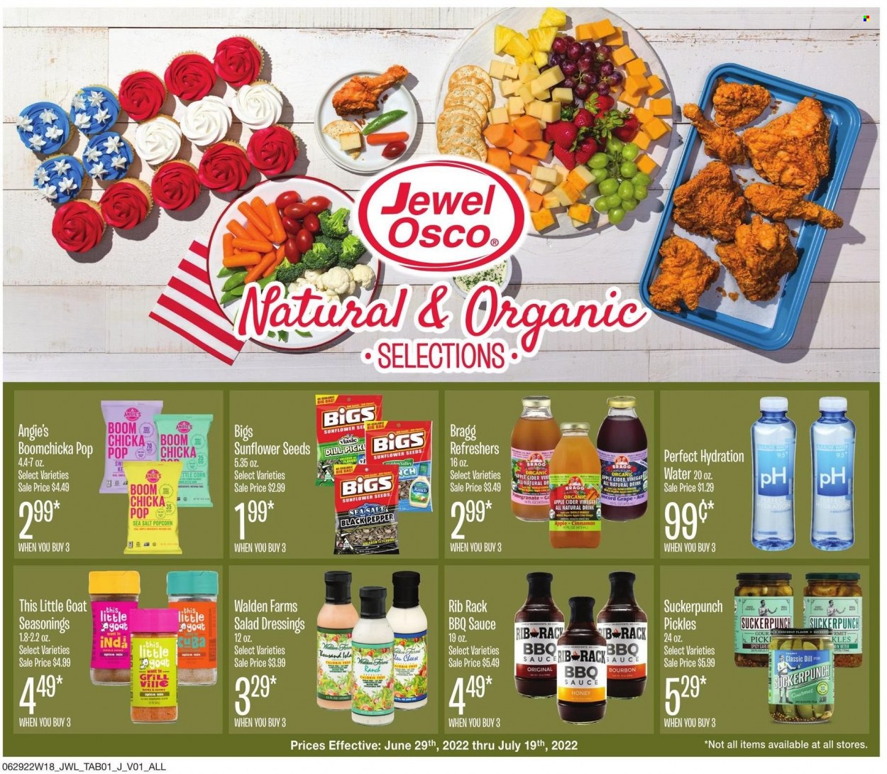 Jewel Osco ad - 06/29/2022 - 07/19/2022. Page 1