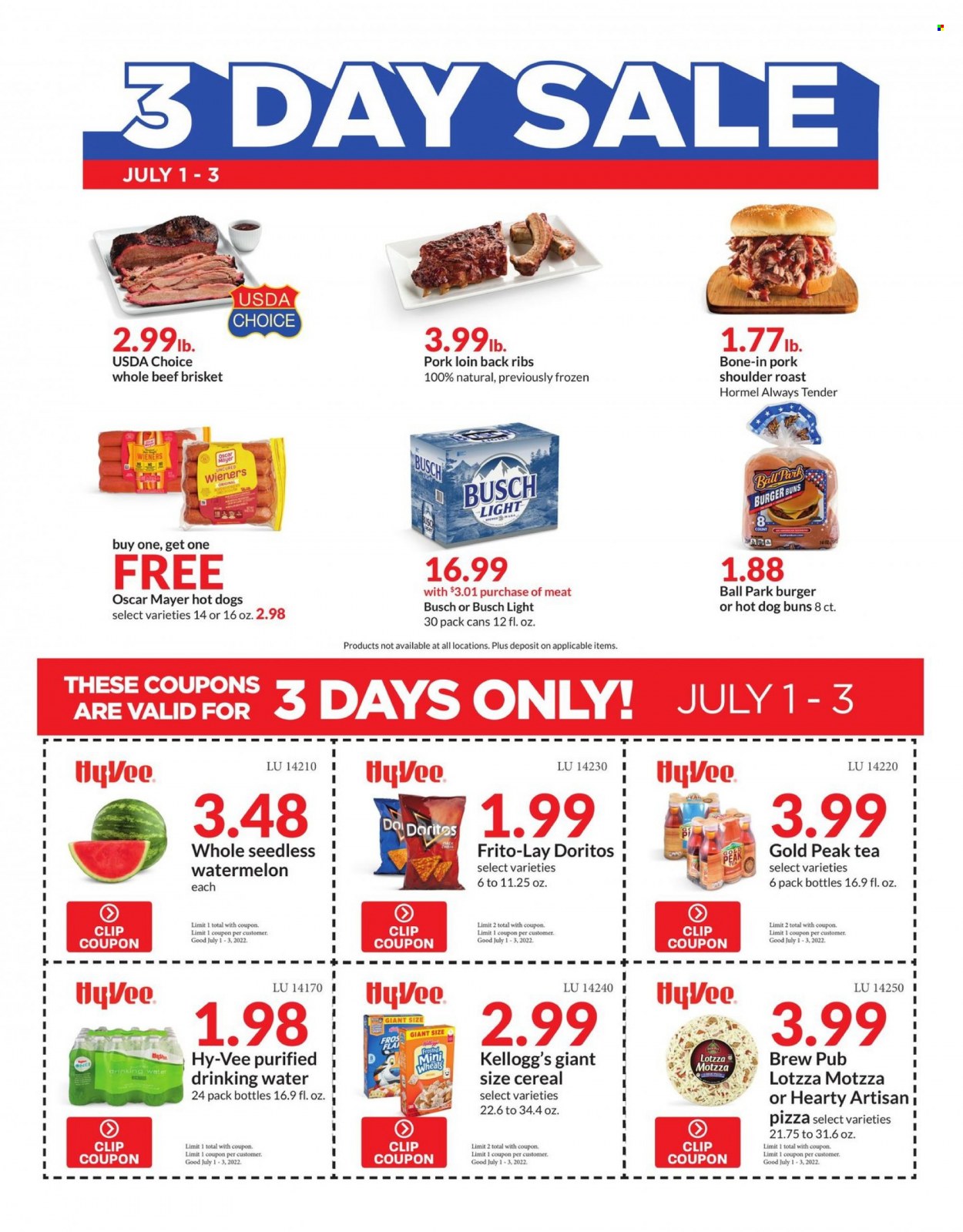 Hy-Vee ad - 06/29/2022 - 07/05/2022. Page 9