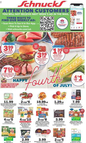 Schnucks Flyer - 06/29/2022 - 07/05/2022.