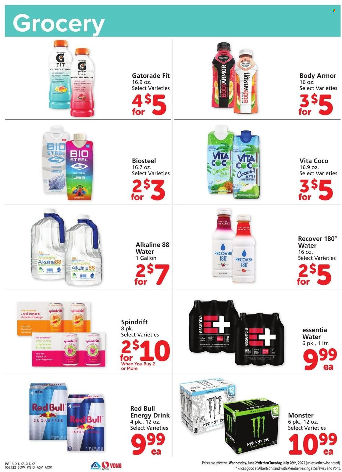 Safeway ad - 06/29/2022 - 06/29/2022. Page 13