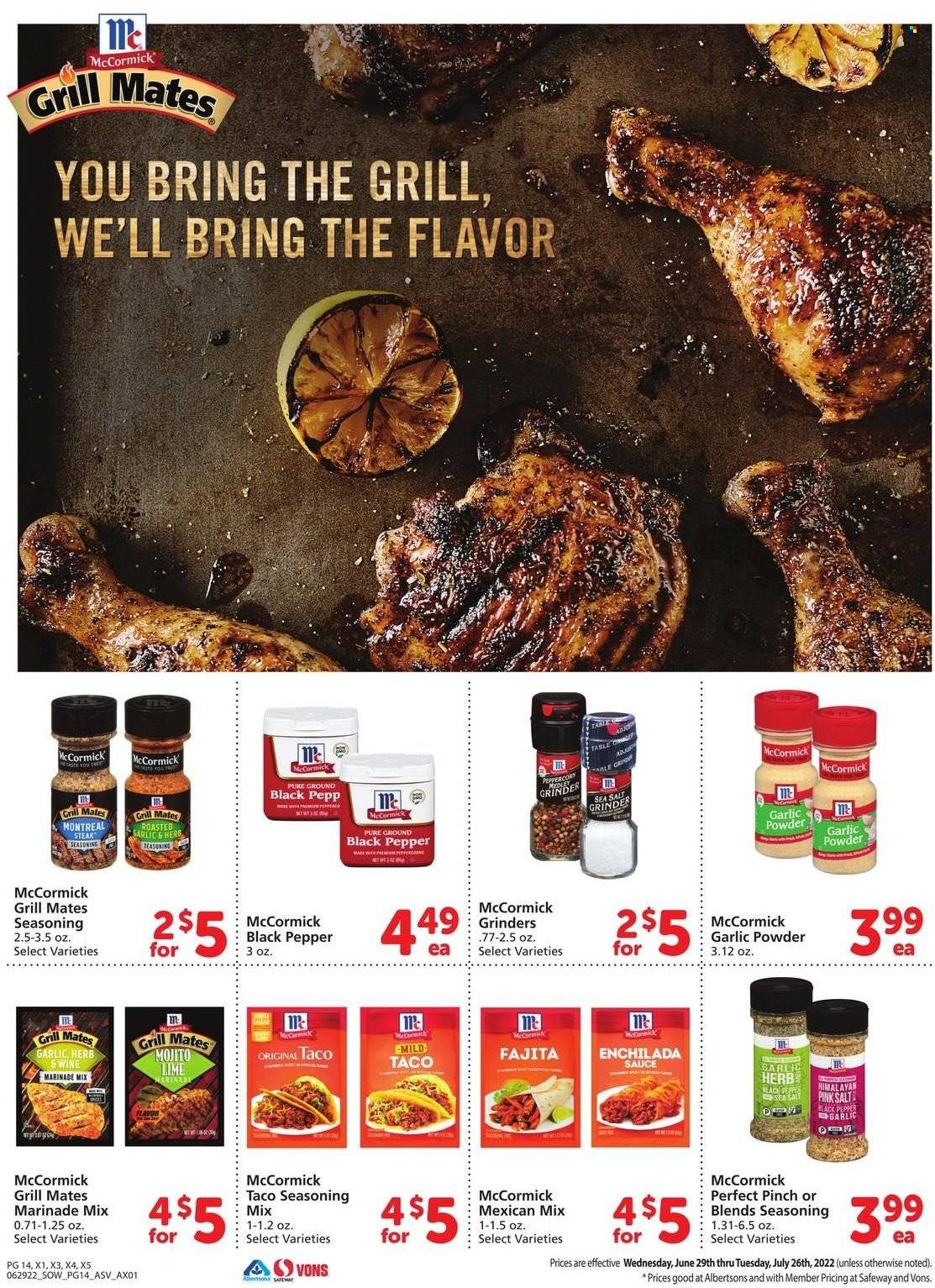 Safeway ad - 06/29/2022 - 06/29/2022. Page 14