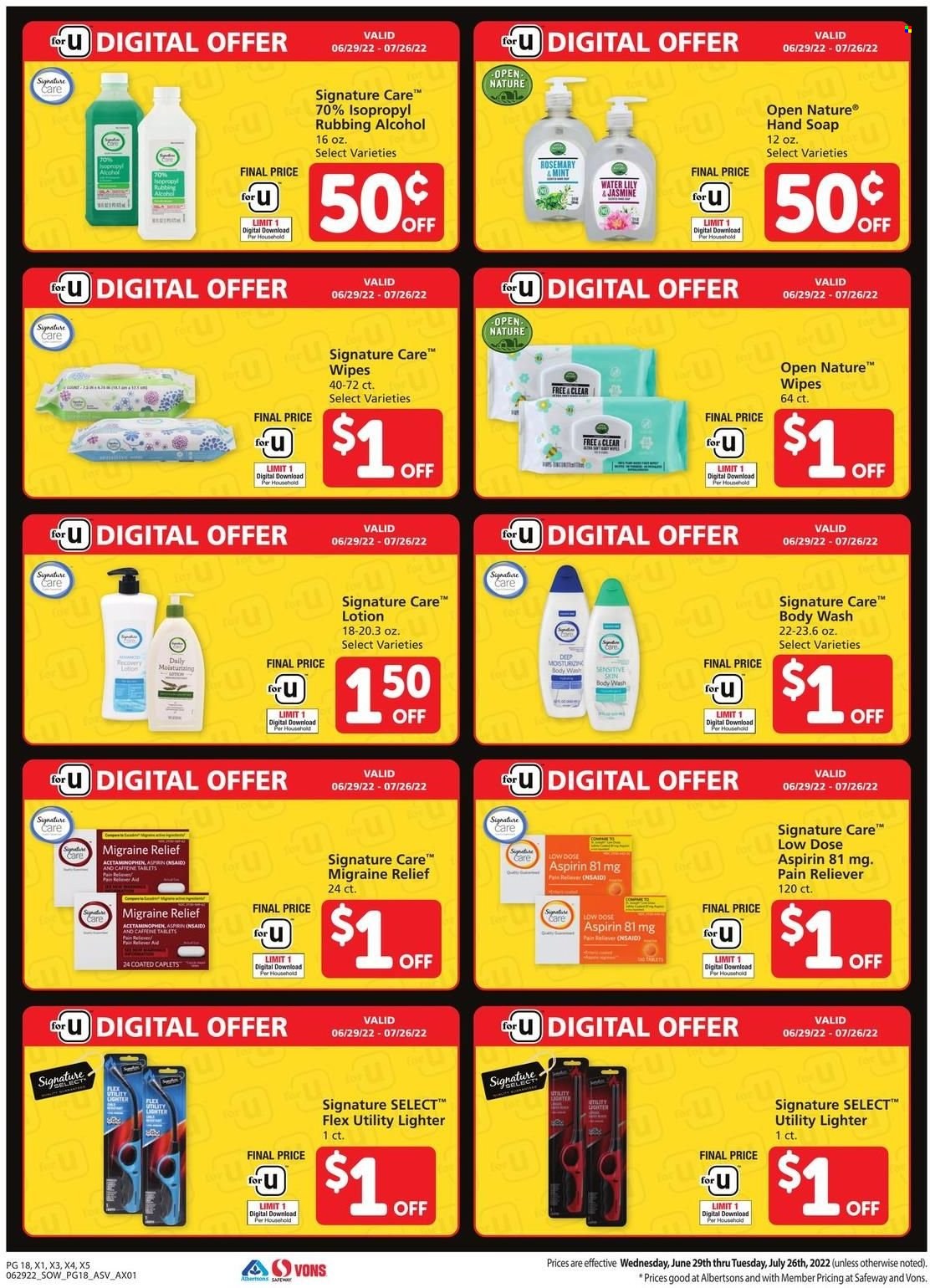 Safeway ad - 06/29/2022 - 06/29/2022. Page 18