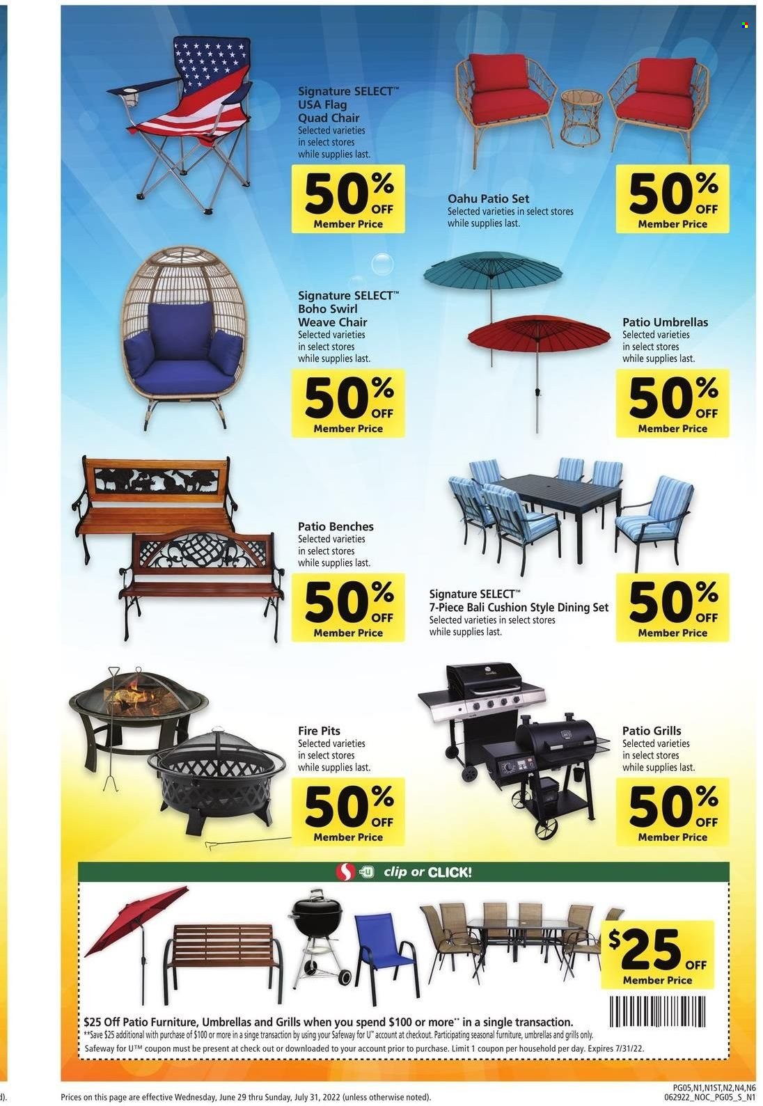 Safeway ad - 06/29/2022 - 07/31/2022. Page 5
