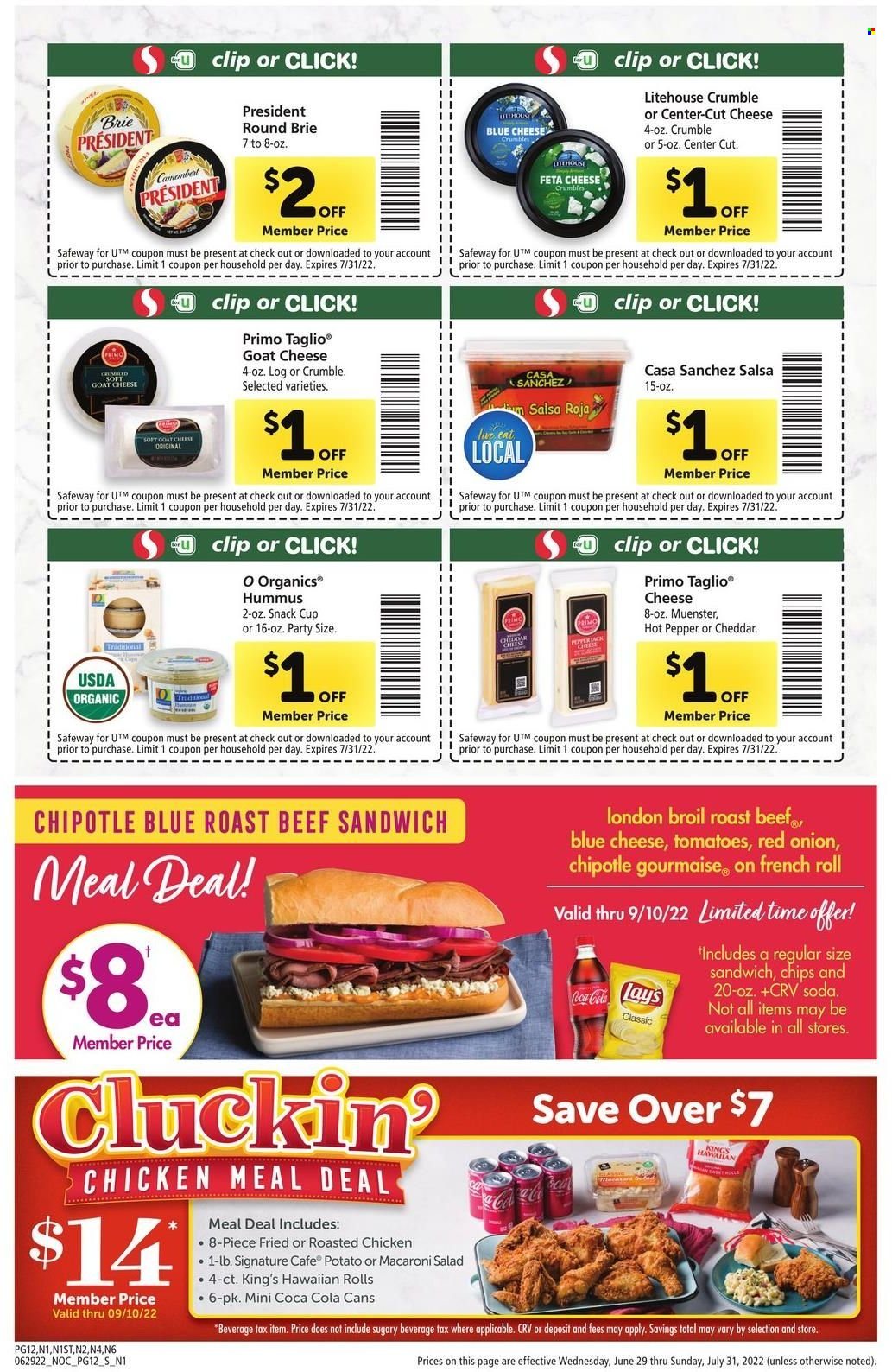 Safeway ad - 06/29/2022 - 07/31/2022. Page 10