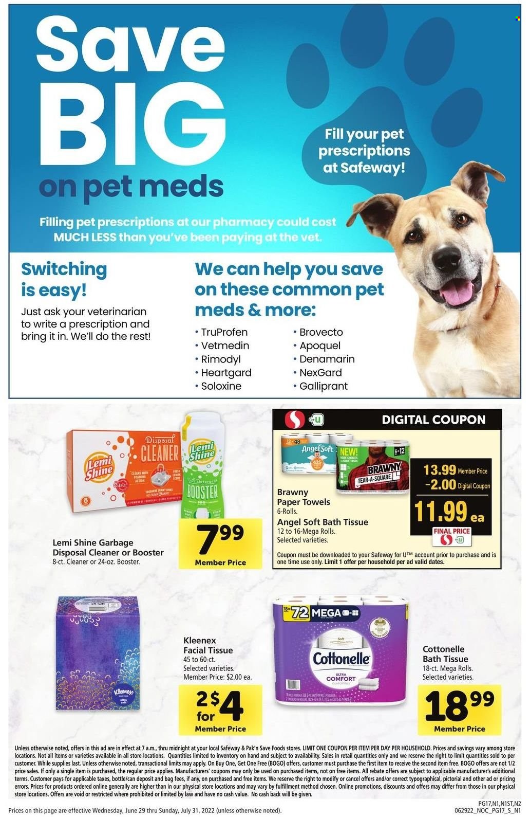 Safeway ad - 06/29/2022 - 07/31/2022. Page 16