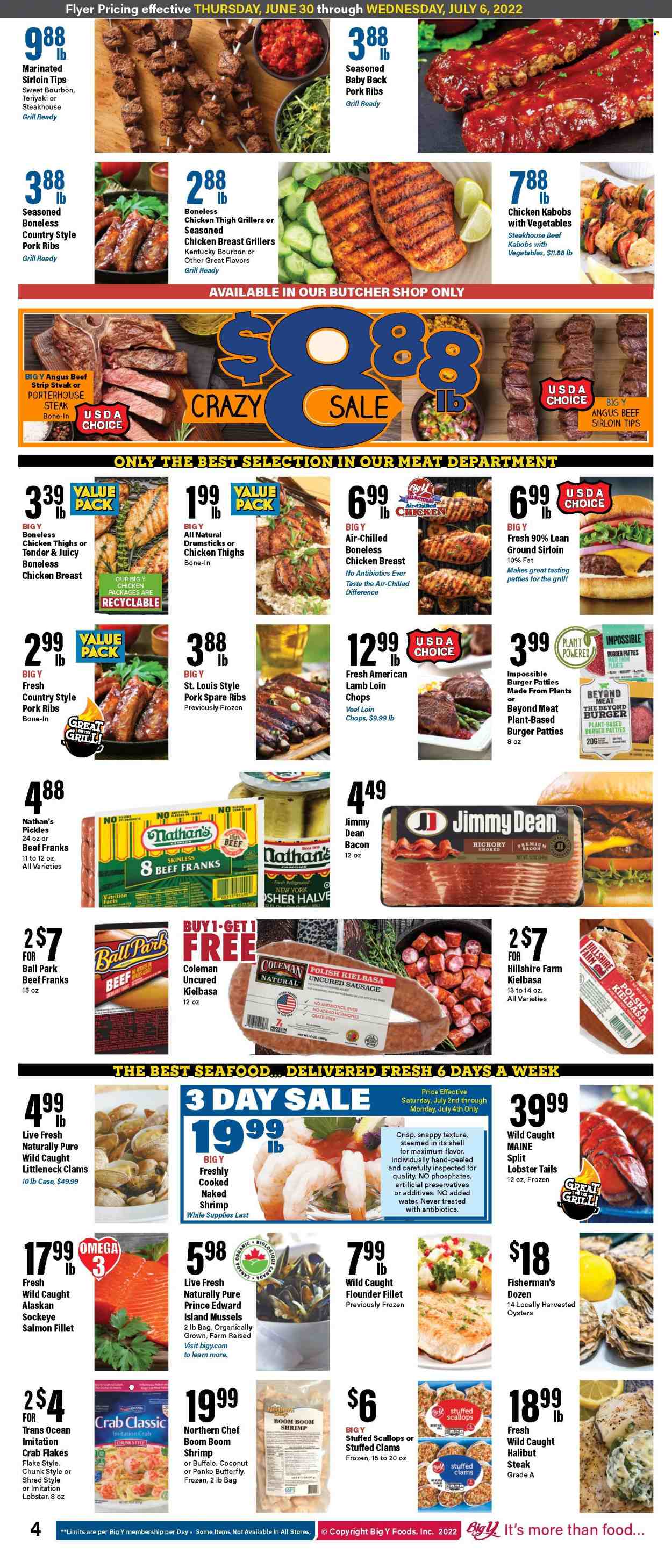Big Y ad - 06/30/2022 - 07/06/2022. Page 4