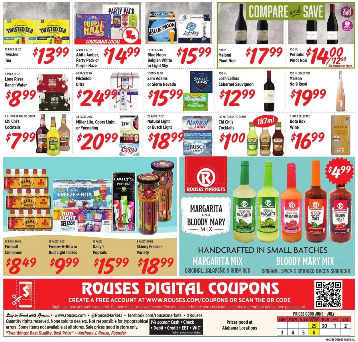 Rouses Markets ad - 06/29/2022 - 07/06/2022. Page 10