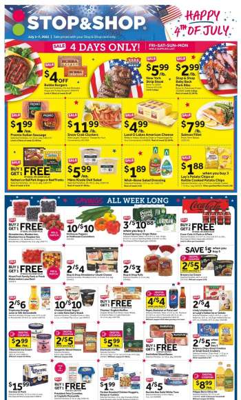 Stop & Shop Flyer - 07/01/2022 - 07/07/2022.