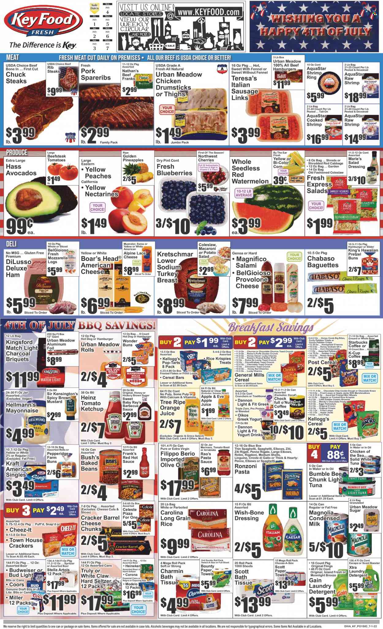 Key Food ad - 07/01/2022 - 07/07/2022. Page 1