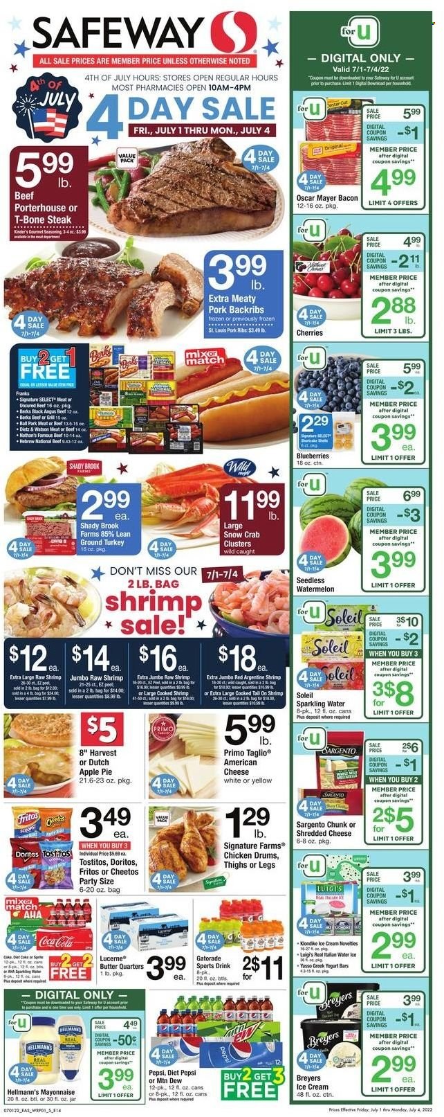Safeway ad - 07/01/2022 - 07/07/2022. Page 1