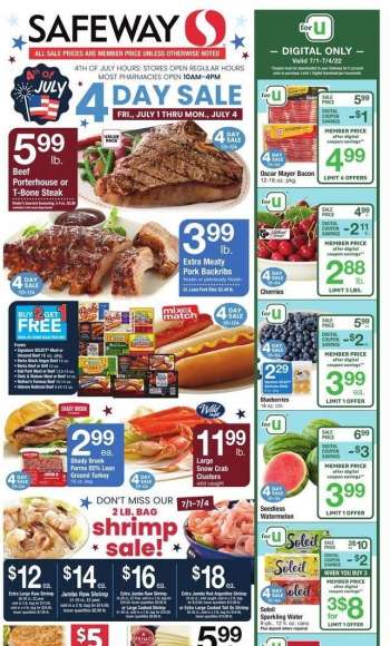 Safeway Flyer - 07/01/2022 - 07/07/2022.