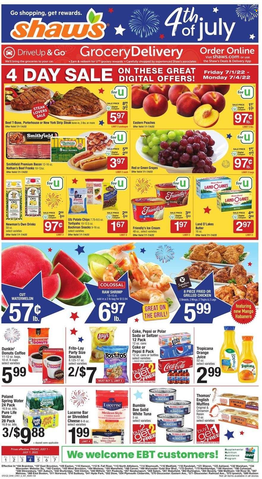 Shaw’s ad - 07/01/2022 - 07/07/2022. Page 1