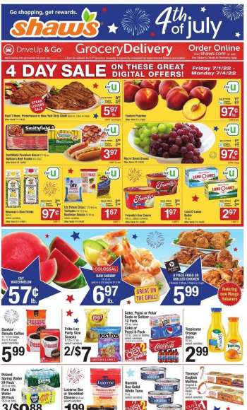 Shaw’s Flyer - 07/01/2022 - 07/07/2022.