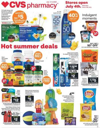 CVS Pharmacy Flyer - 07/03/2022 - 07/09/2022.