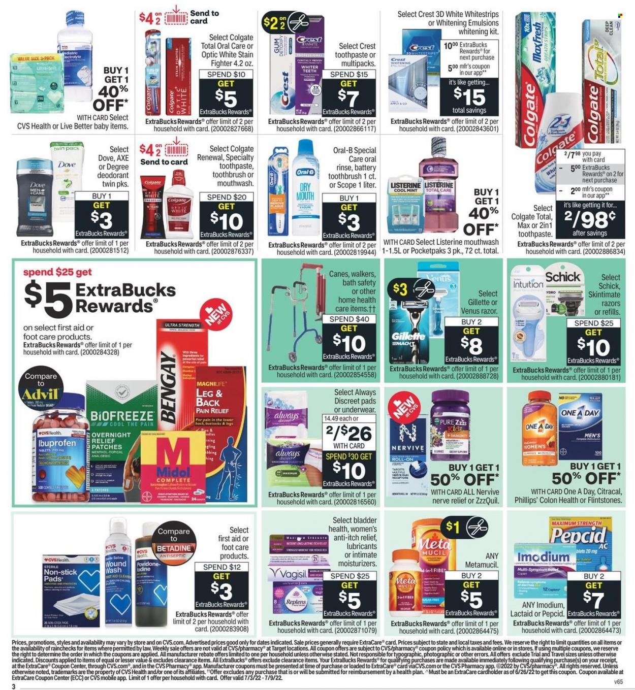 CVS Pharmacy ad - 07/03/2022 - 07/09/2022. Page 4