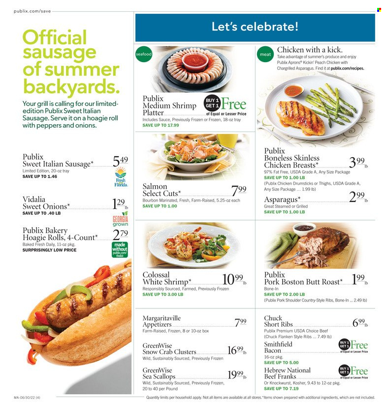 Publix ad - 06/30/2022 - 07/06/2022. Page 4