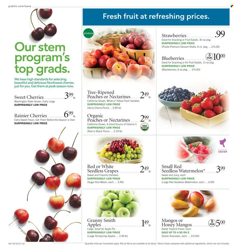 Publix ad - 06/30/2022 - 07/06/2022. Page 6