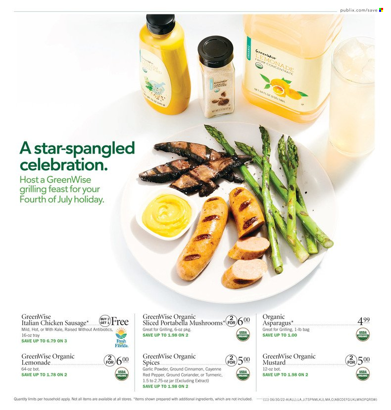 Publix ad - 06/30/2022 - 07/06/2022. Page 11