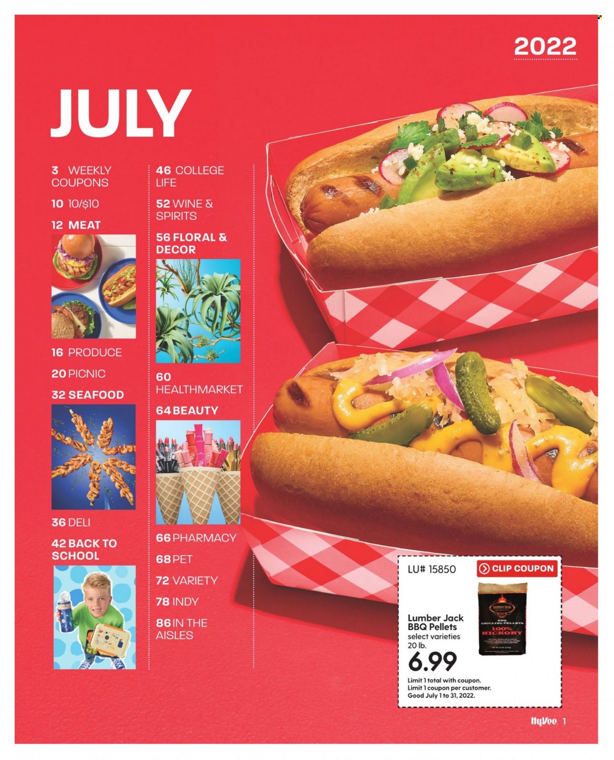 Hy-Vee ad - 07/01/2022 - 07/31/2022. Page 3