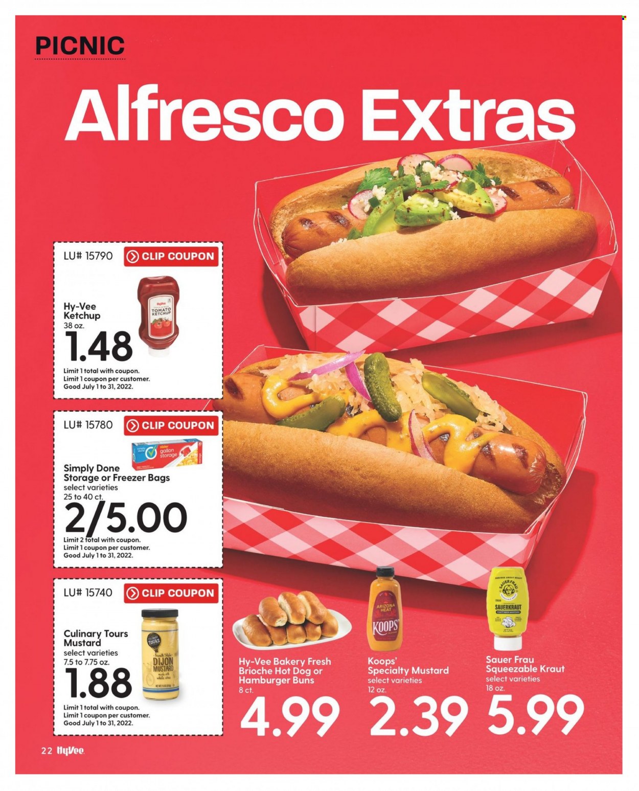 Hy-Vee ad - 07/01/2022 - 07/31/2022. Page 24