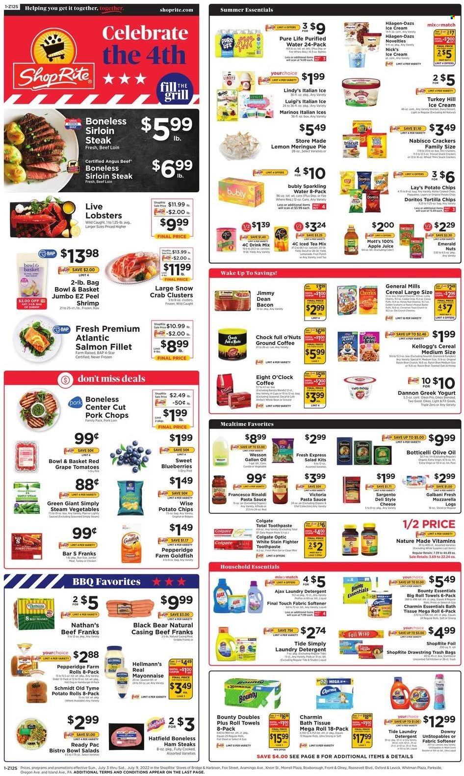 ShopRite ad - 07/03/2022 - 07/09/2022. Page 1