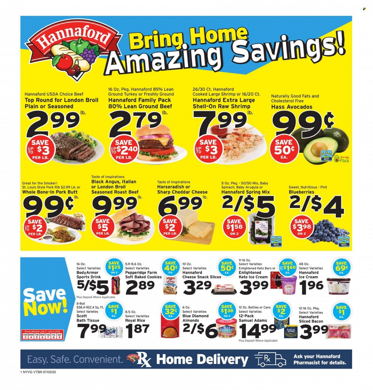Hannaford ad - 07/03/2022 - 07/09/2022. Page 1